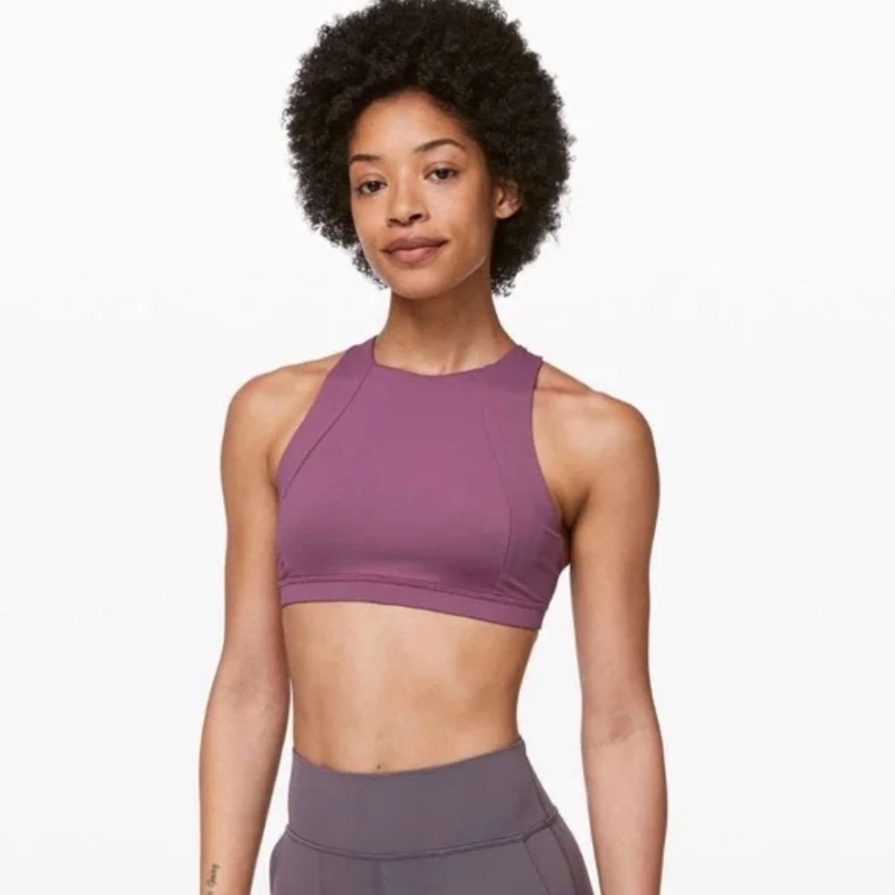 Lululemon Free to Be Serene high neck sports bra size 6